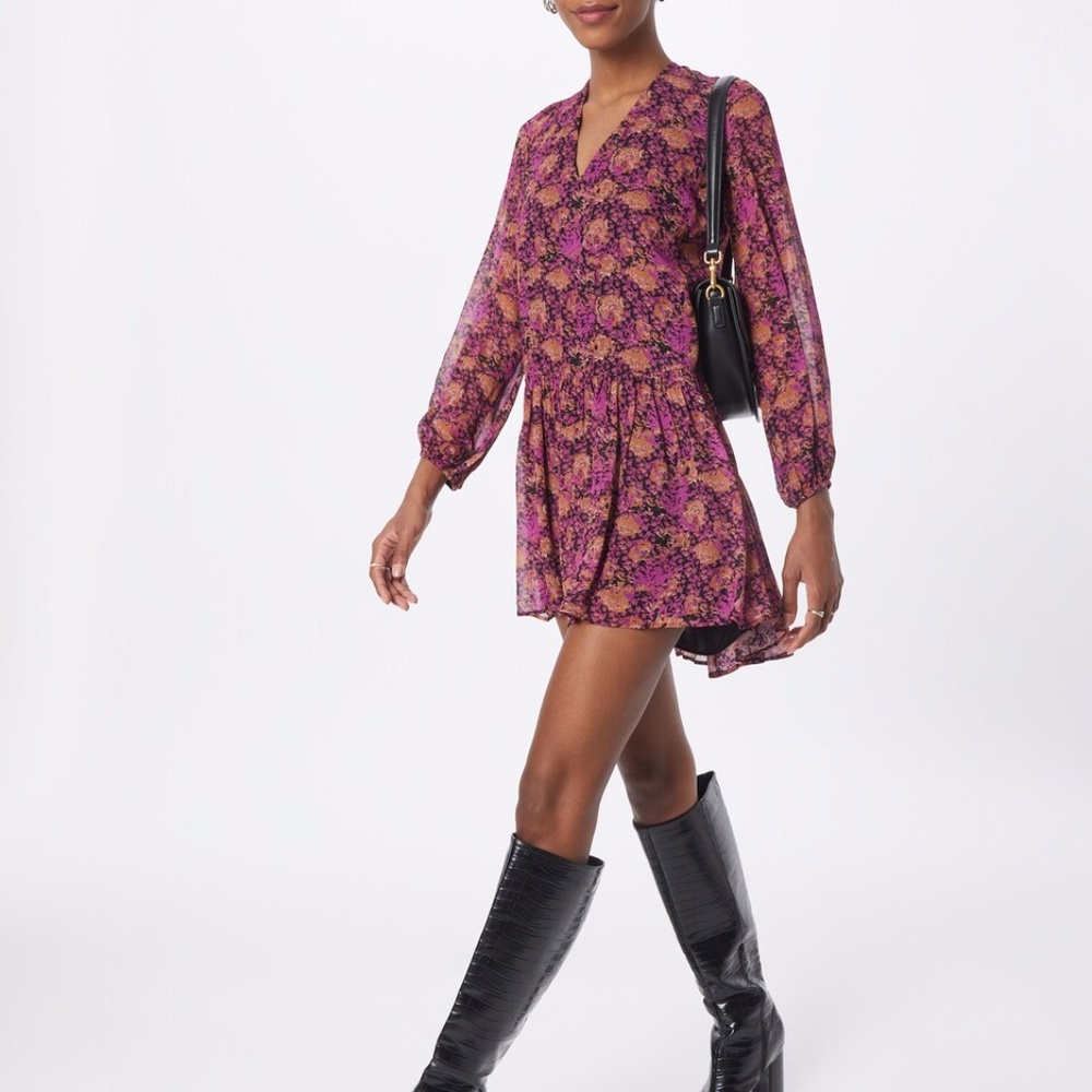 Patrizia Pepe 'ABITO' Dress in Purple -SOLD OUT ONLINE